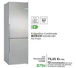 El Corte Inglés Frifgorífico Combinado BOSCH KGN36VIBT promoção