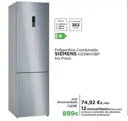 Frifgorífico Combinado SIEMENS KG39NXIBF
