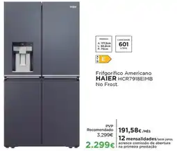 Frifgorífico Americano HAIER HCR7918EIMB