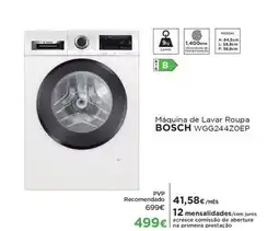 El Corte Inglés Máquina de Lavar Roupa BOSCH WGG244ZOEP promoção