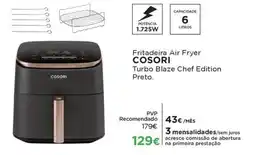 El Corte Inglés Fritadeira Air Fryer COSORI promoção