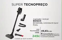 El Corte Inglés Aspirador Vertical BOSCH promoção