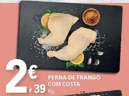 E.Leclerc Perna de frango com costa promoção