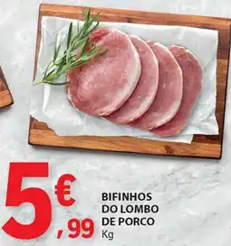 E.Leclerc Bifinhos do lombo de porco promoção