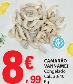 E.Leclerc Camarão vannamei promoção