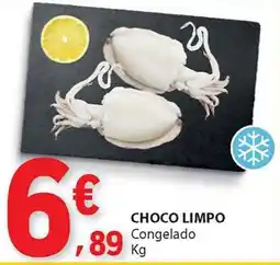 E.Leclerc Choco limpo congelado promoção