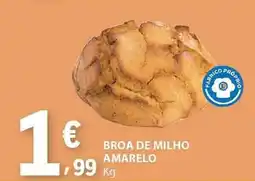 E.Leclerc Broa de milho amarelo promoção