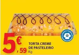 E.Leclerc Torta creme de pasteleiro promoção