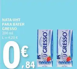 E.Leclerc Nata uht para bater gresso promoção