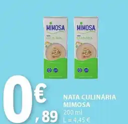 E.Leclerc Nata culinária mimosa promoção
