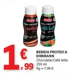 E.Leclerc Bebida proteica ehrmann promoção