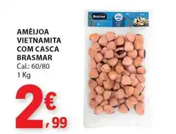 E.Leclerc Ameijoa vietnamita com casca brasmar promoção