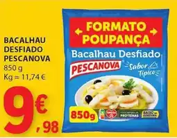 E.Leclerc Bacalhau desfiado pescanova promoção