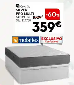 Conforama Colchão SILVER PRO MULTI promoção