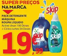 E.Leclerc Pack detergente máquina roupa líquido promoção