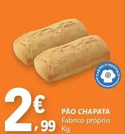E.Leclerc Pão chapata fabrico próprio promoção