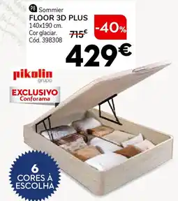 Conforama Sommier FLOOR 3D PLUS promoção