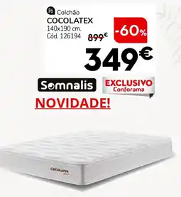 Conforama Colchão COCOLATEX promoção