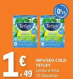 E.Leclerc Infusão cold tetley promoção
