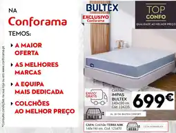 Conforama Colchão IMPAS BULTEX promoção