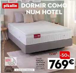 Conforama Colchão EDIÇÃO LIMITADA 75 ANOS promoção