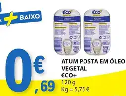 E.Leclerc Atum posta em óleo vegetal €co+ promoção