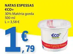 E.Leclerc Natas espessas €co+ promoção