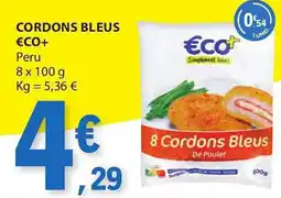 E.Leclerc Cordons bleus €co+ promoção