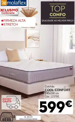 Conforama Colchão COOL CONFORT promoção