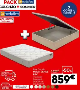 Conforama Pack Colchão MULTI SENSE PRO promoção