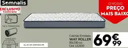 Conforama Colchão Enrolado WAY ROLLER promoção