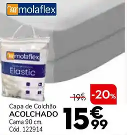 Conforama Capa de Colchão ACOLCHADO promoção