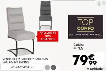 Conforama Cadeira MINA promoção