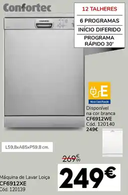 Máquina de Lavar Loiça CF6912XE