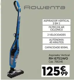Aspirador Vertical RH 6751WO