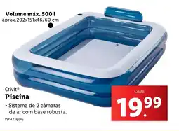 Lidl Crivit Piscina promoção