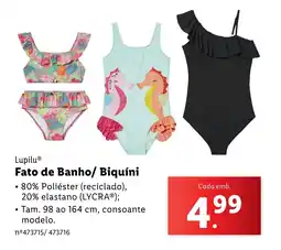 Lidl Lupilu Fato de Banho/ Biquíni promoção