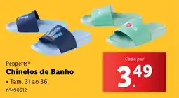 Lidl Pepperts Chinelos de Banho promoção