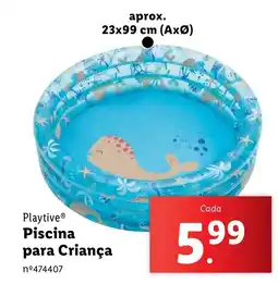 Lidl Playtive Piscina para Criança promoção