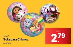 Lidl John Bola para Criança promoção