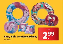 Lidl Bola/ Bóia Insuflável Disney promoção