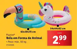 Lidl Playtive Bóia em Forma de Animal promoção