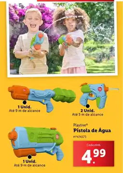 Lidl Playtive Pistola de Água promoção