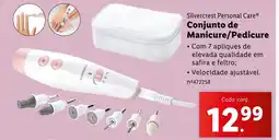 Lidl Silvercrest Personal Care Conjunto de Manicure/Pedicure promoção