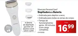 Lidl Silvercrest Personal Care® Depiladora a Bateria promoção