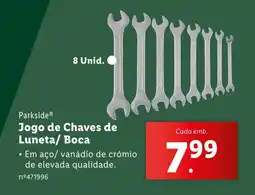 Lidl Parkside Jogo de Chaves de Luneta/ Boca promoção