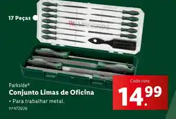 Lidl Parkside Conjunto Limas de Oficina promoção
