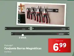 Lidl Parkside Conjunto Barras Magnéticas promoção