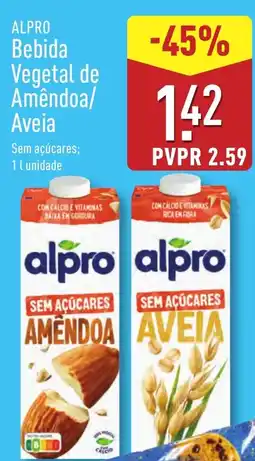 ALDI ALPRO Bebida Vegetal de Amêndoa/ Aveia promoção