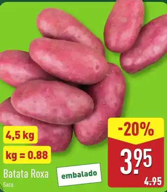 ALDI Batata Roxa promoção